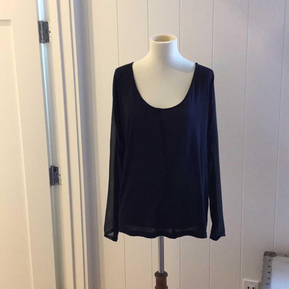Trouvé two texture blouse